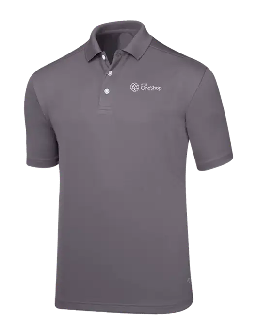 Callaway Core Medium Grey Performance Polo w/OneShop Logo
