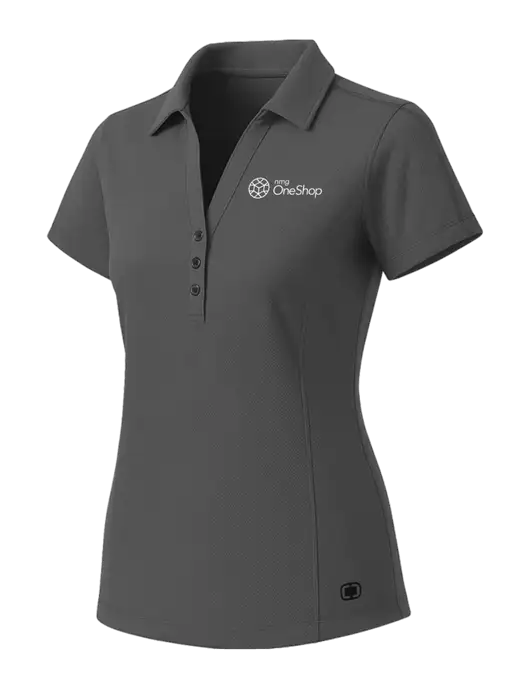OGIO Womens Medium Grey ONYX Polo w/OneShop Logo