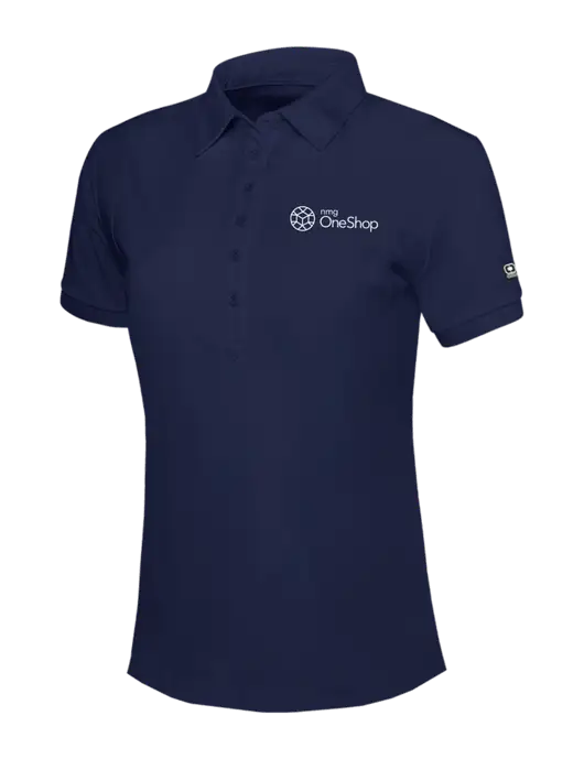 OGIO Womens Navy Jewel Polo w/OneShop Logo