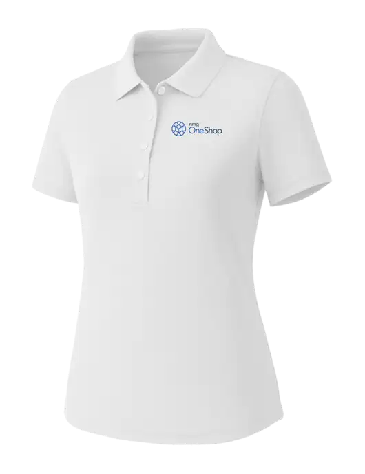 Callaway Womens Core Bright White Performance Polo w/OneShop Logo