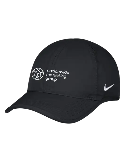 Nike Black Featherlight Cap w/Nationwide Logo