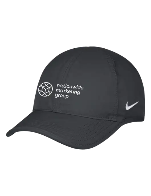 Nike Charcoal Featherlight Cap w/Nationwide Logo