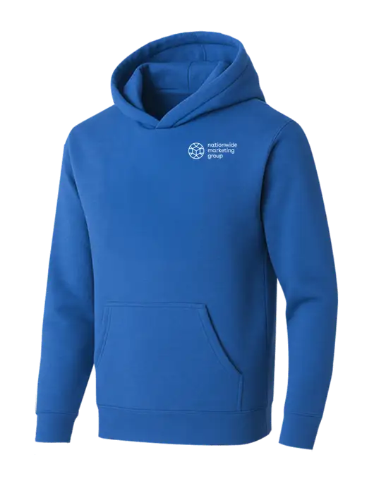 BELLA+CANVAS Royal Sponge Fleece Pullover Hoodie w/Nationwide Logo