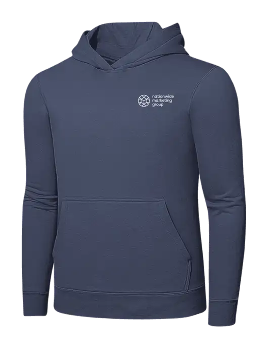 Steel Blue 7.8. oz Ring Spun Hooded Sweatshirt w/Nationwide Logo