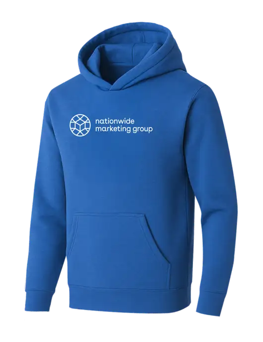 BELLA+CANVAS Royal Sponge Fleece Pullover Hoodie w/Nationwide Logo