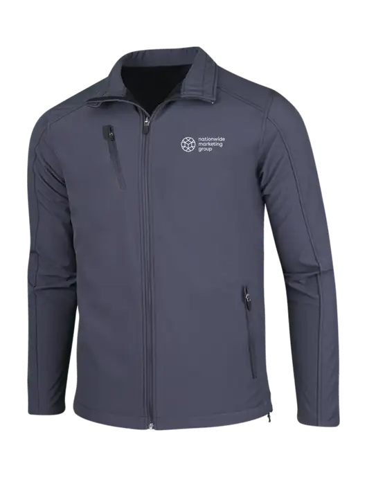 Dark Grey Welded Softshell Jacket w/Nationwide Logo