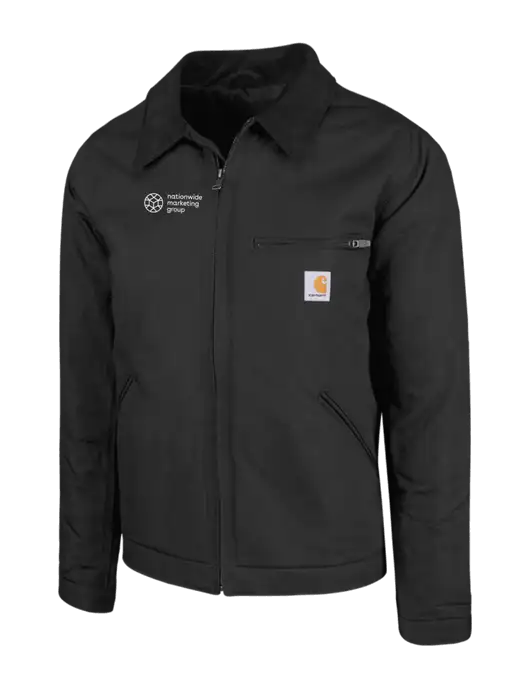 Carhartt Black Duck Detroit Jacket w/Nationwide Logo