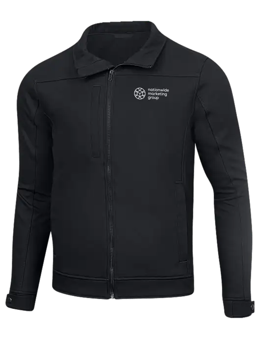 Cornerstone Charcoal Duck Bonded Soft Shell Jacket w/Nationwide Logo