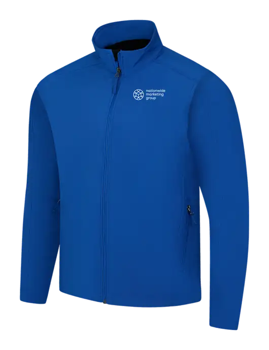 Dark Royal Core Soft Shell Jacket w/Nationwide Logo