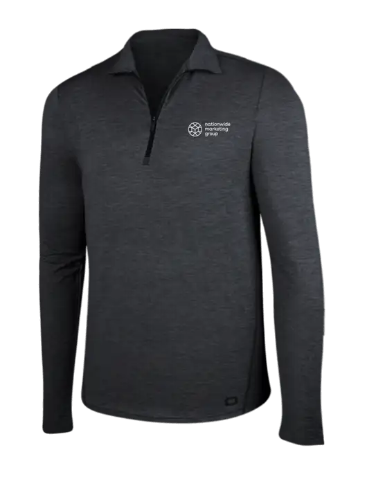 OGIO Blacktop Heather Endurance Force 1/4 Zip w/Nationwide Logo