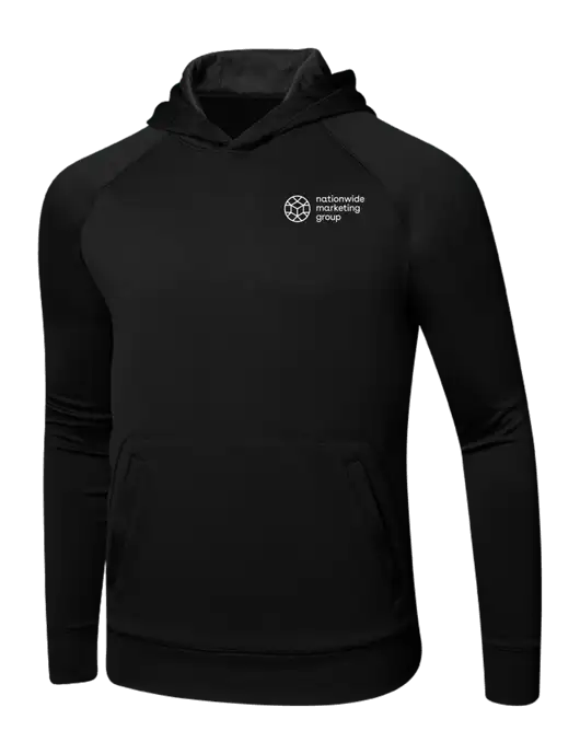 Tech Black Fleece Hooded Sweatshirt w/Nationwide Logo
