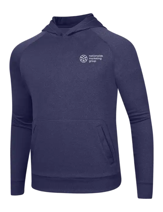 Tech True Navy Fleece Hooded Sweatshirt w/Nationwide Logo