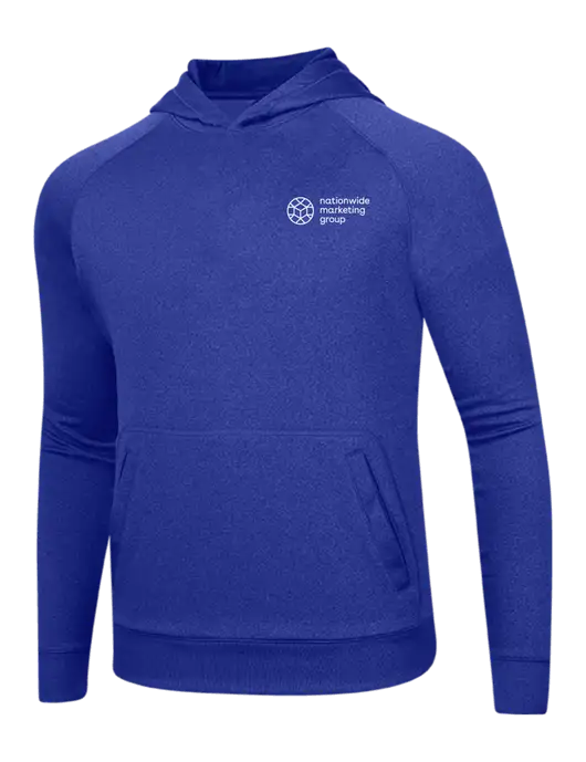 Tech True Royal Fleece Hooded Sweatshirt w/Nationwide Logo