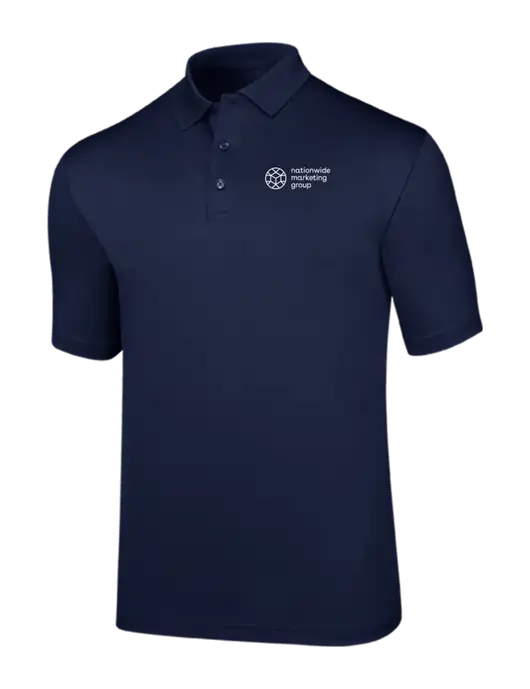 Callaway Opti-Dri Navy Chev Polo w/Nationwide Logo