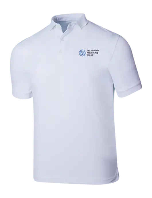 Callaway Ottoman Bright White Polo w/Nationwide Logo