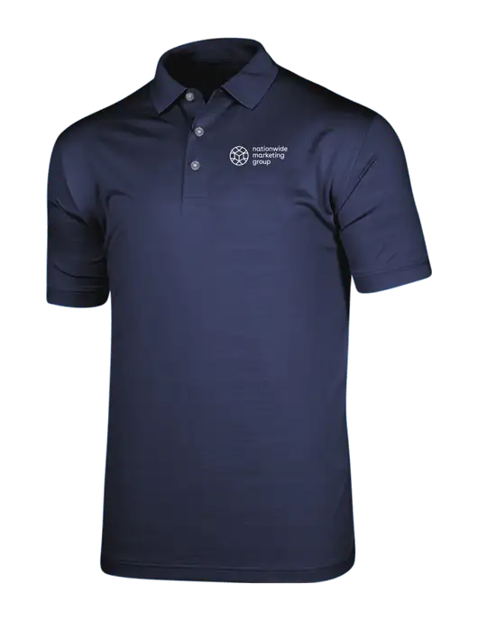 Callaway Vibrant Navy Ventilated Polo w/Nationwide Logo