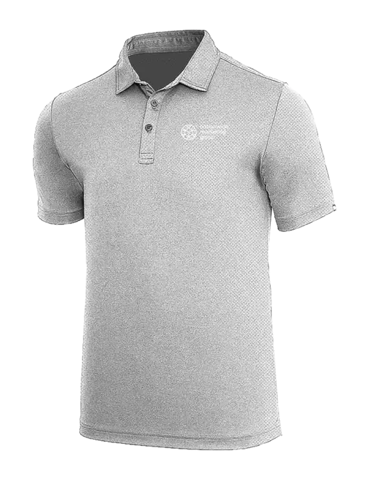 TravisMathew Medium Grey Heather Coto Performance Polo w/Nationwide Logo