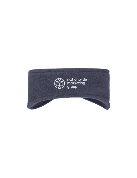 Navy Stretch Fleece Headband w/Nationwide Logo