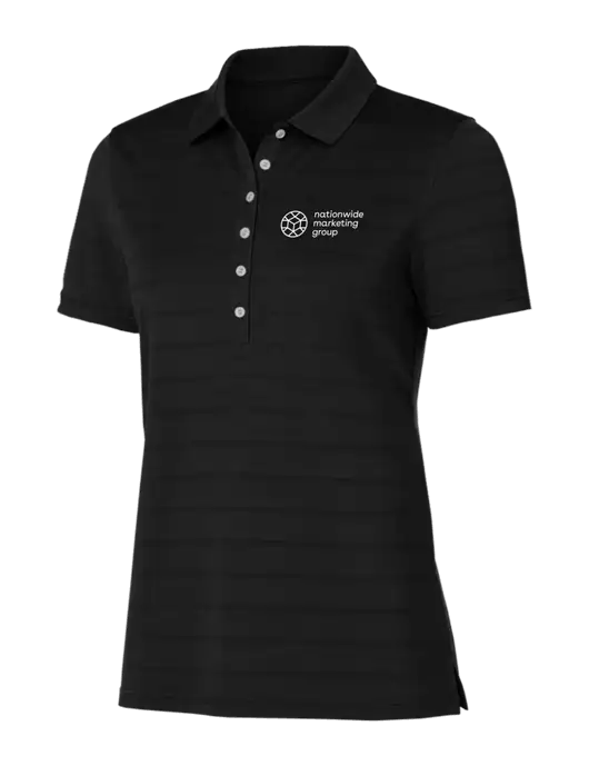 Callaway Womens Black Ventilated Polo w/Nationwide Logo