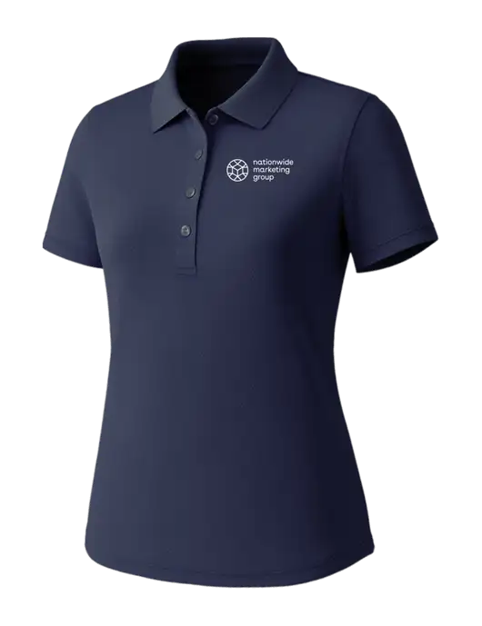 Callaway Womens Core Navy Performance Polo w/Nationwide Logo