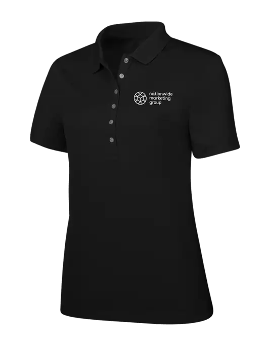 Callaway Womens Ottoman Black Polo w/Nationwide Logo
