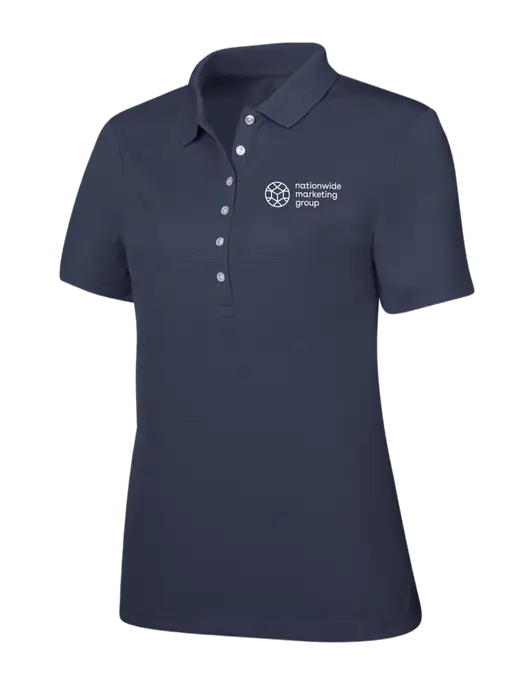 Callaway Womens Ottoman Navy Polo w/Nationwide Logo
