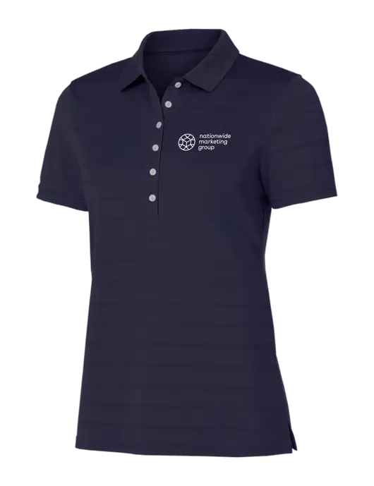Callaway Womens Navy Ventilated Polo w/Nationwide Logo