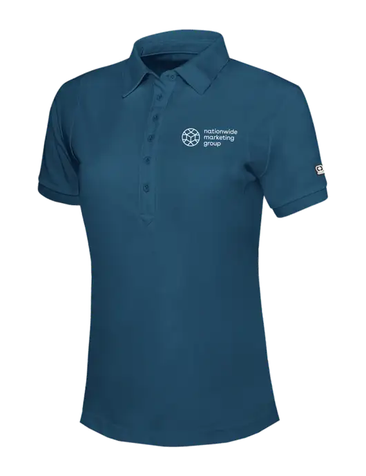 OGIO Womens Light Navy Jewel Polo w/Nationwide Logo