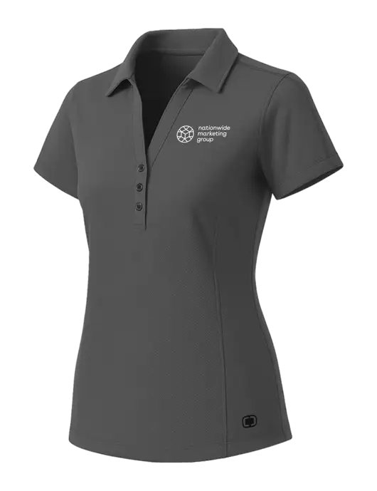 OGIO Womens Medium Grey ONYX Polo w/Nationwide Logo