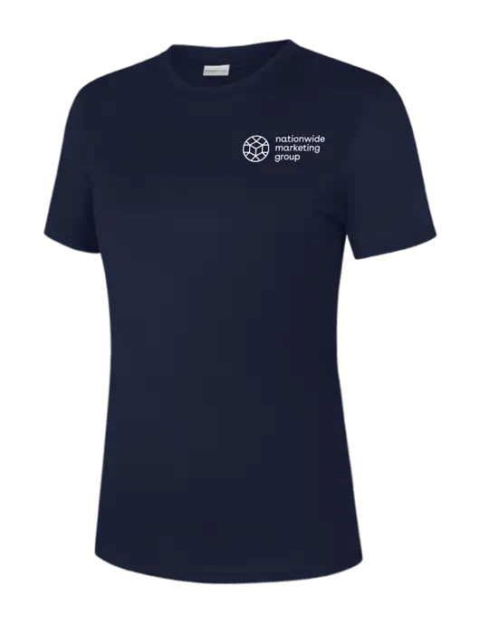 Womens Navy PosiCharge Competitor Tee w/Nationwide Logo
