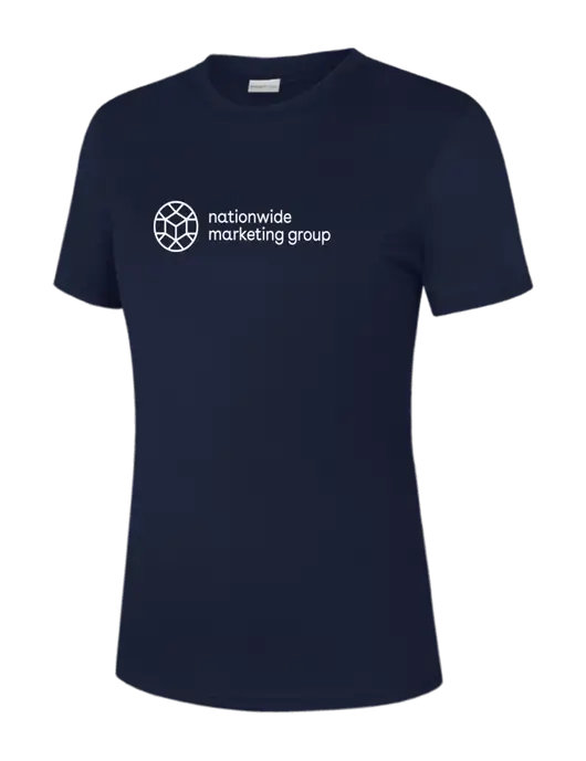 Womens Navy PosiCharge Competitor Tee w/Nationwide Logo