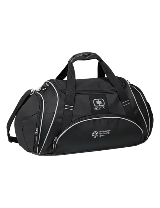 OGIO Black Crunch Duffel
 w/Nationwide Logo