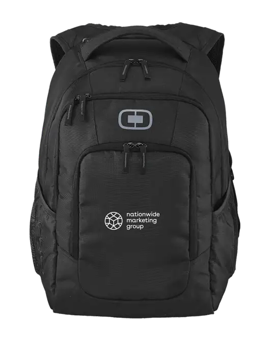 OGIO Black Logan Laptop Backpack
 w/Nationwide Logo