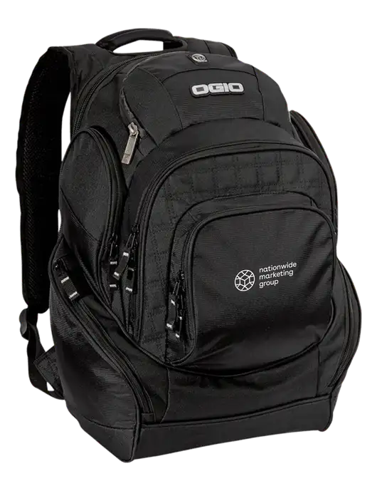 OGIO Black Mastermind Pack w/Nationwide Logo