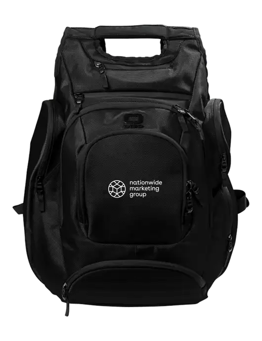 OGIO Blacktop Metro Ballistic Laptop Backpack w/Nationwide Logo