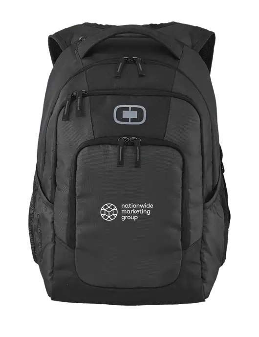 OGIO Diesel Grey Logan Laptop Backpack
 w/Nationwide Logo