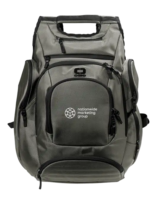 OGIO Medium Grey Metro Ballistic Laptop Backpack w/Nationwide Logo