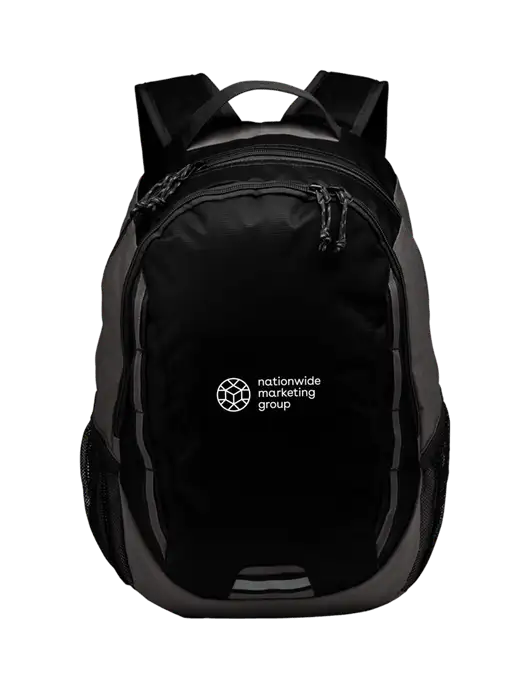 Ridge Black/Dark Charcoal Laptop Backpack w/Nationwide Logo
