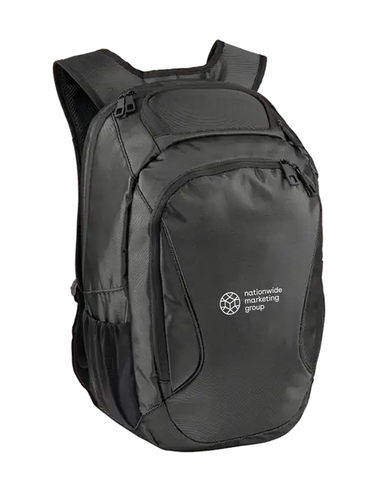 Stealth Dark Grey/Black Laptop Backpack w/Nationwide Logo
